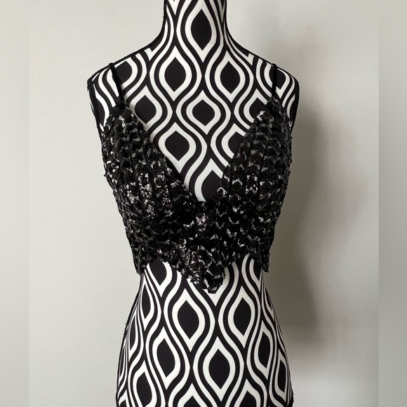 NWT Free People Night Shine Sequin Brami - Picture 12 of 12